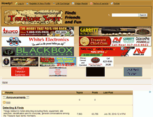Tablet Screenshot of mytreasurespot.com